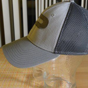 Purdue Gray Small-Med Mens New Era 39 Thirty Adjustable Baseball Hat